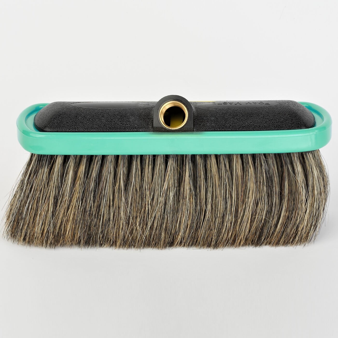 Hogs Hair FoamMaster® Lightweight Brush, Teal gasket, aluminum head 3 1/4  exposed